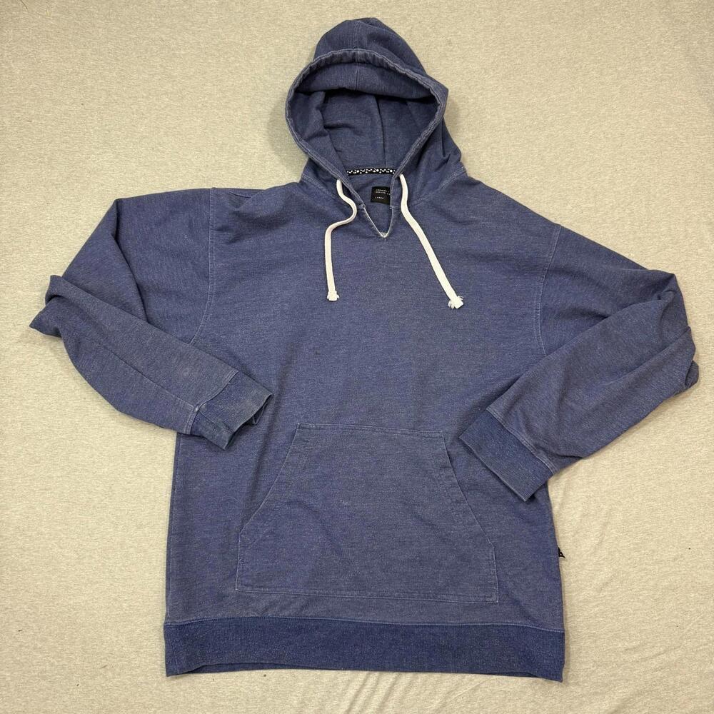 Jiberish Hoodie Mens Extra Large Navy V Neck Hoodie Sweatshirt Denver Colorado